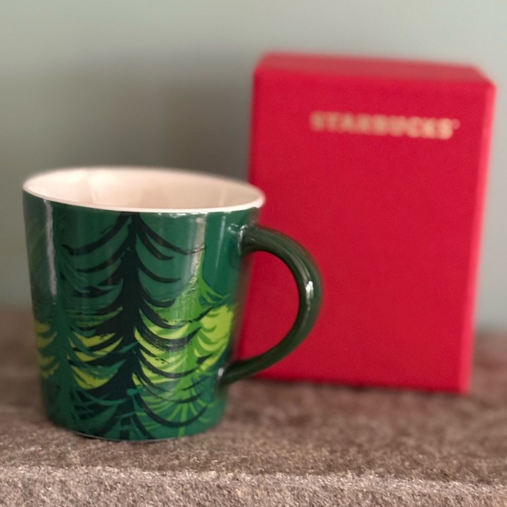 Starbucks espresso Mug with Tree Design